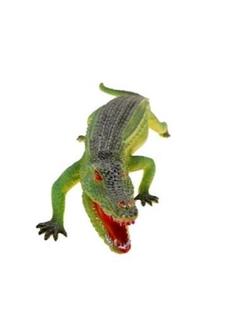 Cocodrilo Mediano de Plástico Goma 37 Cm - comprar online