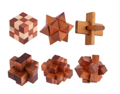 Juegos De Ingenio de Madera - comprar online