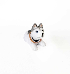 Perro Siberiano Mueve Cabeza Felpa Chico - comprar online
