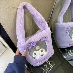 Cartera SANRIO Kuromi peluche violeta