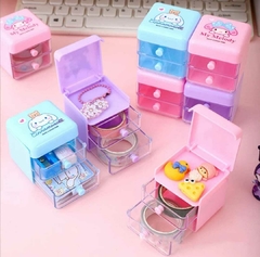 Caja alhajero SANRIO organizadora con cajones