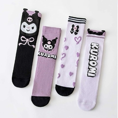 Medias Kuromi violeta negra - comprar online