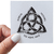 Carimbo para Livro Ex Libris Triquetra