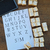 Kit de Carimbos Alfabeto 26 letras - 1 Mini - 1 Divisor - comprar online