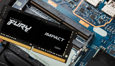 Memória Notebook Fury Impact Kingston 16GB SODIMM DDR4 2666Mhz 1,2V