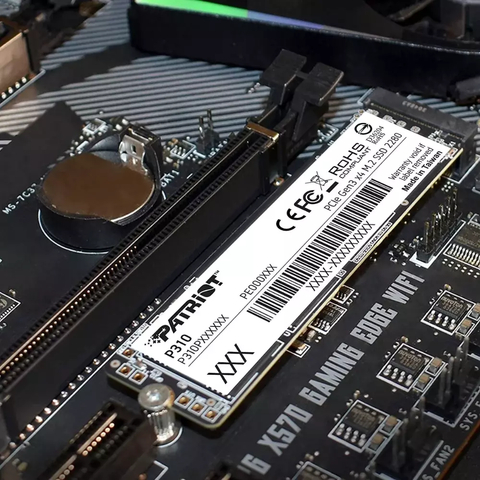 SSD 480GB M.2 NVM2 PATRIOT P310 GEN 3 X 4