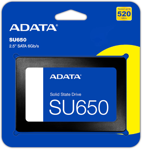 SSD Adata SU650 480GB. ASU650SS-480GT-R