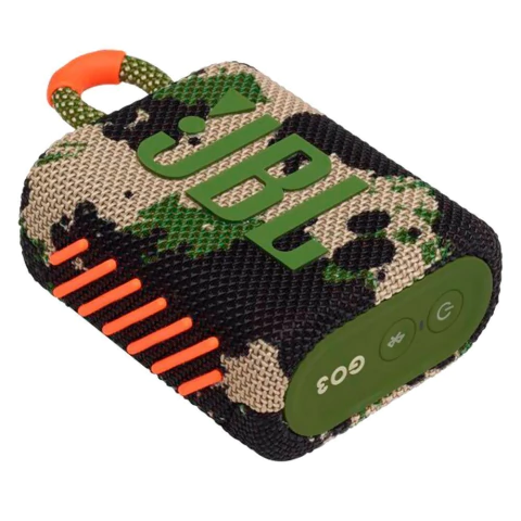 Caixa de som Bluetooth JBL Go 3 Camuflada