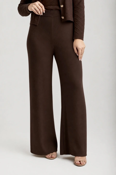 Calça Tricot Pantalona - Luana Fashion Tricot