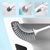 CEPILLO DE SILICONA PARA BAÑO CON ADHESIVO - MUNDO GIFT