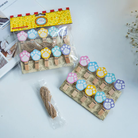 MINI BROCHES (HUELLA DE GATOS)