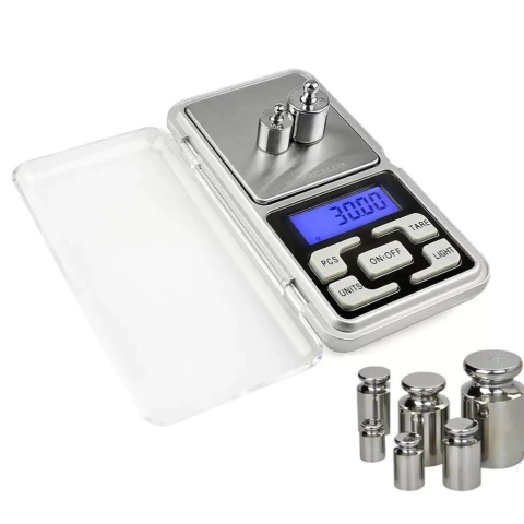 MINI BALANZA DIGITAL ELECTRONICA (DE 0.1GR A 500GR)