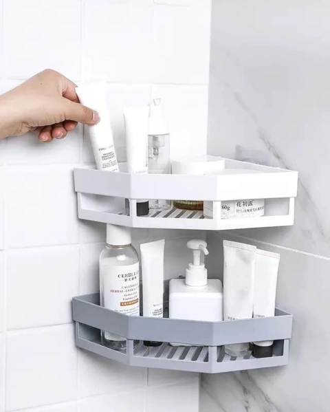 ESTANTE ESQUINERO PARA BAÑO