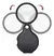 MINI LUPA PLEGABLE PARA BORSILLO - MUNDO GIFT