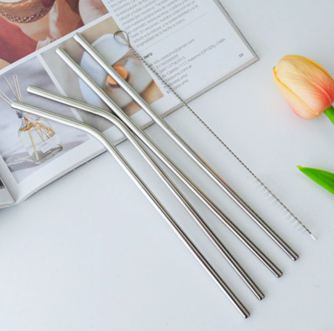 SET DE SORBETE DE ACERO INOXIDABLE X 5 PIEZAS