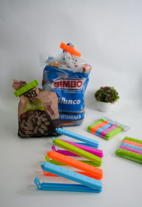 CLIPS CIERRA BOLSA 10CM (5 Unidades)