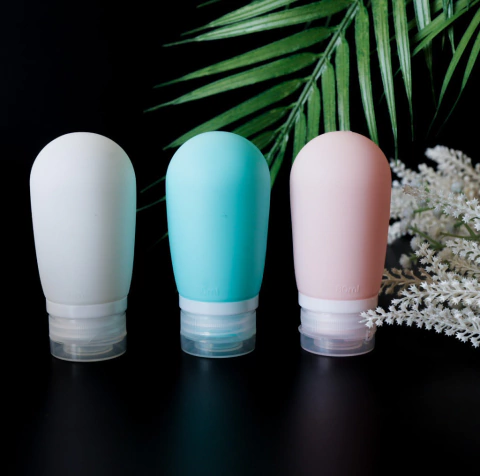 SET DE BOTELLAS DE SILICONA 80ML X3 PIEZAS