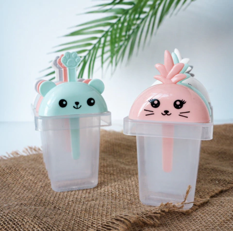 MOLDE DE HELADO X4 UNIDADES