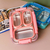 LUNCH BOX DE 3 DIVISIONES DE ACERO INOXIDABLE - tienda online
