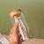 VASO DE VIDRIO CON TAPA DE BAMBU - tienda online