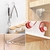 SOPORTE ADHESIVO PARA ESTANTE (4 UNIDADES) - tienda online