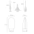 SET DE BOTELLAS PORTATILES (8 PIEZAS) - comprar online