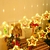 LUCES CORTINA CON FORMA DE ESTRELLA CON MUÑECOS NAVIDEÑOS - comprar online