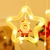LUCES CORTINA CON FORMA DE ESTRELLA CON MUÑECOS NAVIDEÑOS en internet