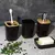 SET DE BAÑO CON BAMBÚ (6 PIEZAS) - MUNDO GIFT