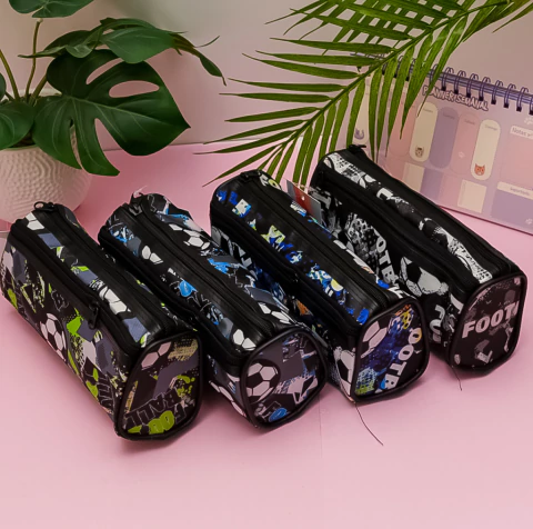 CARTUCHERA ESTAMPADO FUTBOL