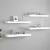 Estante flotante 100x25cm BLANCO - comprar online