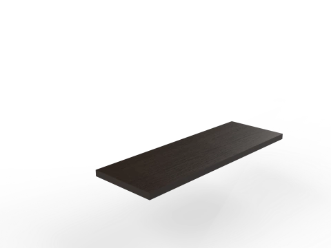 Estante laminado 60x20cm wengue