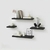 Estante flotante de 100x25cm NEGRO - comprar online