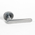 Manija Arezzo doble balancin plata Aluminio - comprar online