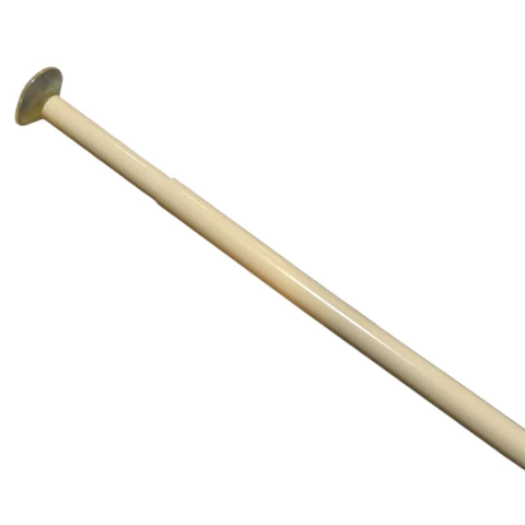 Barral extensible aluminio 1 a 2m natural - comprar online