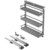 Canasto lateral c/suave 3 niv - comprar online