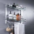 Organizador doble bano aluminio - comprar online