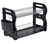 Escurre platos acero inoxidable negro