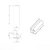 Esquinero zocalo aluminio/PVC 15cm - Arfe S.A.