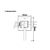 Percha bronce qubic gancho Cromo/negro - Arfe S.A.