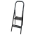 Escalera New Val 2 escalones hierro negra - comprar online