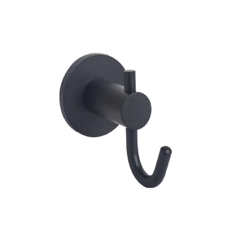 Percha gancho negra bronce