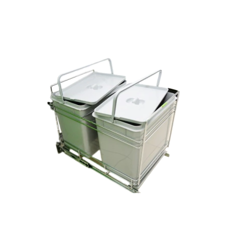 Porta residuo doble extraible 18+18lt