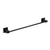 Toallero Qubic 40cm Bronce Cromo/negro - comprar online
