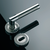 Manija Tropea simple aluminio - comprar online