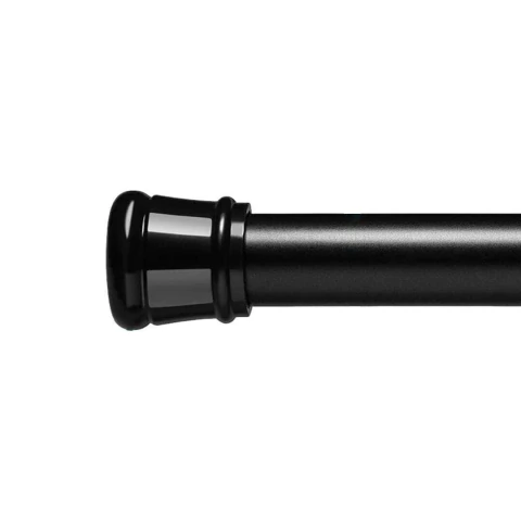 Barral extensible 110-200 negro inox - comprar online