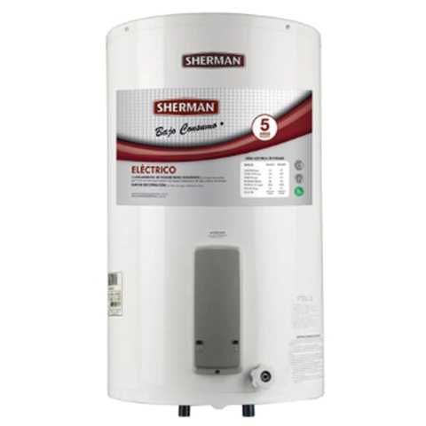TERMOTANQUE ELECTRICO SHERMAN 55 LITROS DE COLGAR