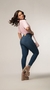 Calça slim c/barra virada - comprar online