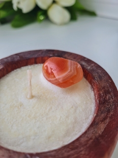 Vela de Soja | Alegría • Ágata Cornalina • Maracuyá - comprar online