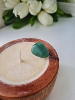 Vela de Soja | Salud • Cuarzo Verde • Papaya - comprar online